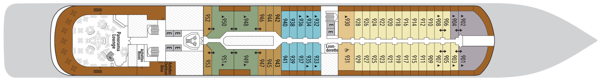Deck 9 plan